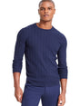 Image for Men's Textured Sweaters,Navy