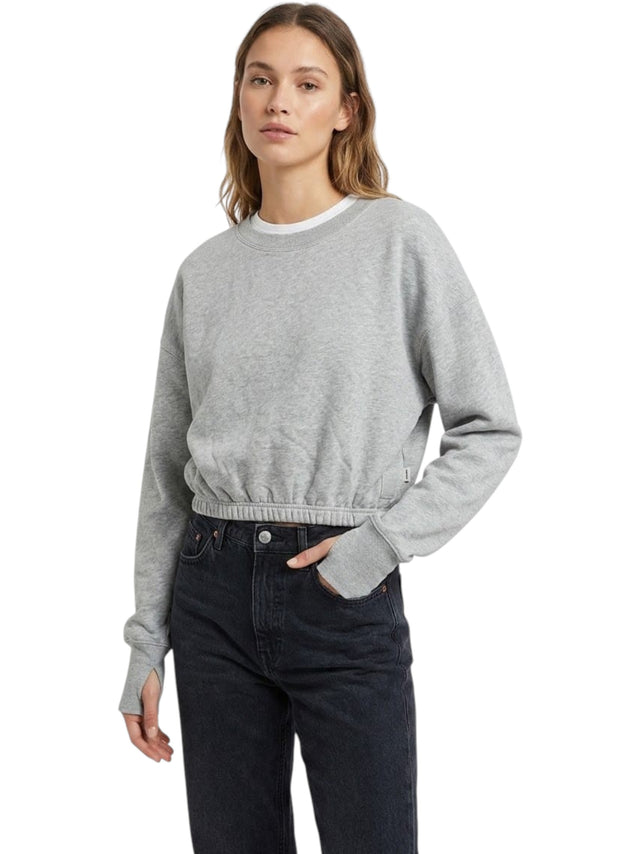 Image for Women's Plain Solid Sweaters,Grey