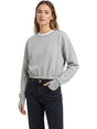 Image for Women's Plain Solid Sweaters,Grey