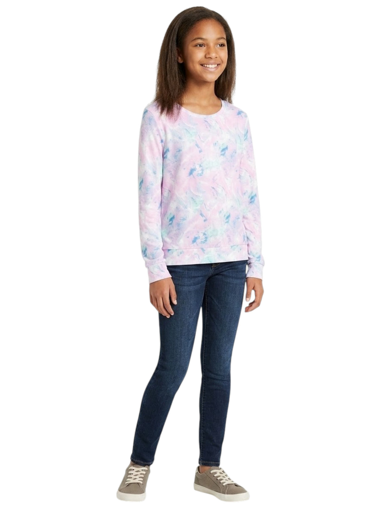 Image for Kids Girl's Colorblocked Top,Multi