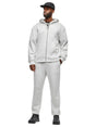 Image for Men's Plain Solid Hoodies,Light Grey