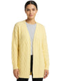 Image for Women's Knitted Cardigan,Yellow