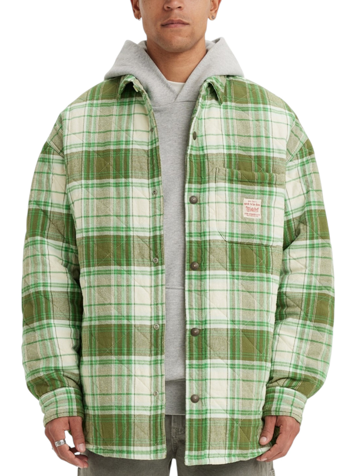 Image for Men's Plaid Jacket,Multi
