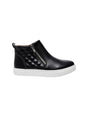 Image for Kids Girl's Plain Leather Shoes,Black