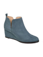 Image for Women's Textured Ankle Boots,Dusty Blue
