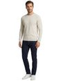 Image for Men's Plain Solid Sweaters,Light Grey
