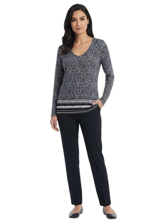 Image for Women's Printed Top,Multi