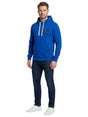 Image for Men's Brand Logo Printed Hoodies,Navy Blue