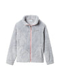 Image for Kids Girl's Plain Faux Fur Jacket,Grey