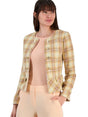 Image for Women's Plaid BLAZERS,Multi