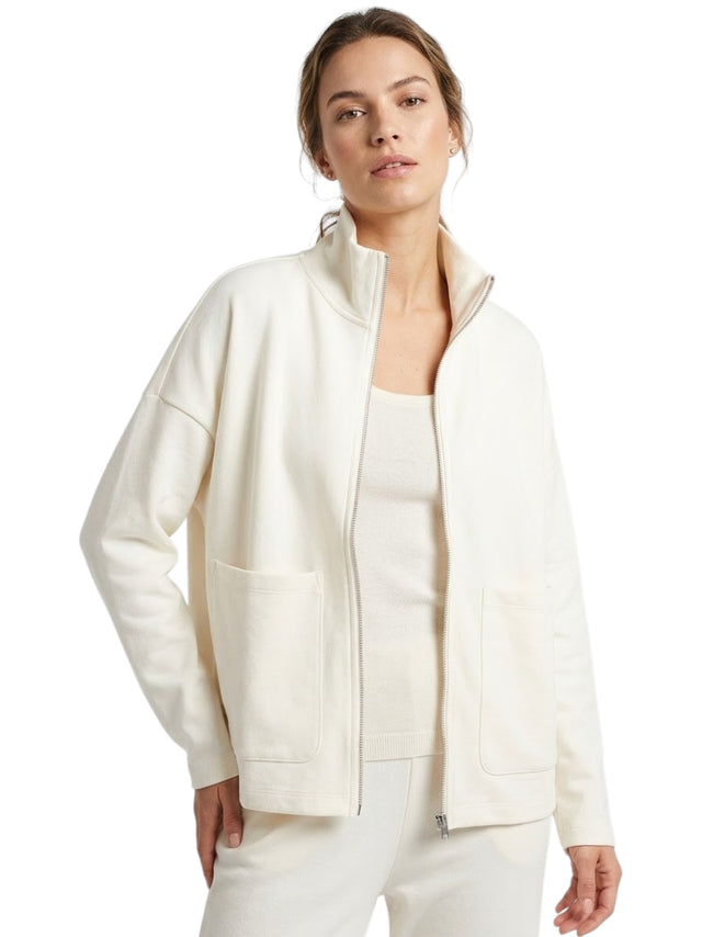 Image for Women's Textured Jacket,Off White