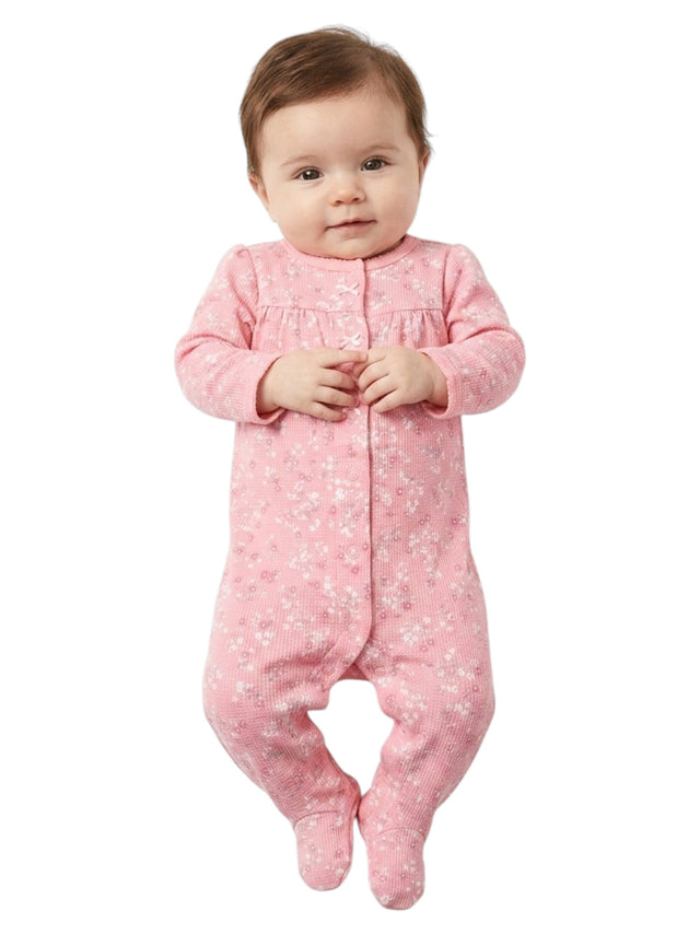 Image for Kids Girl's Floral Printed Jumpsuit,Pink