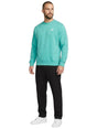 Image for Men's Brand Logo Printed Sweaters,Turquoise