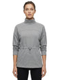 Image for Women's Plain Solid Sweaters,Grey