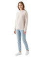 Image for Women's Knitted Hoodies,Beige