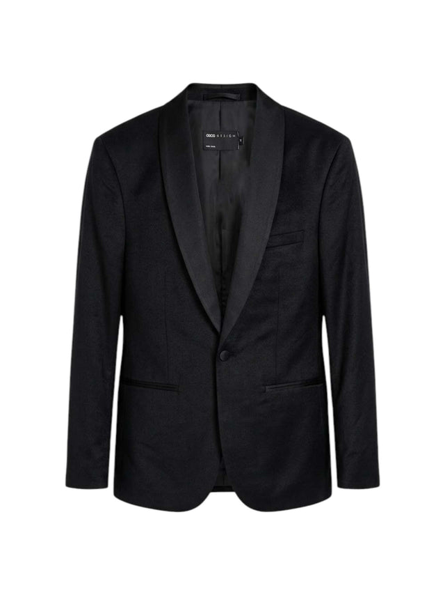 Image for Men's Textured Blazer,Black