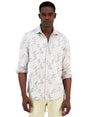 Image for Men's Printed Dress Shirt,Grey