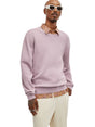 Image for Men's Plain Sweater,Mauve