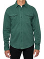 Image for Men's Plain Shirt jackets,Dusty Green