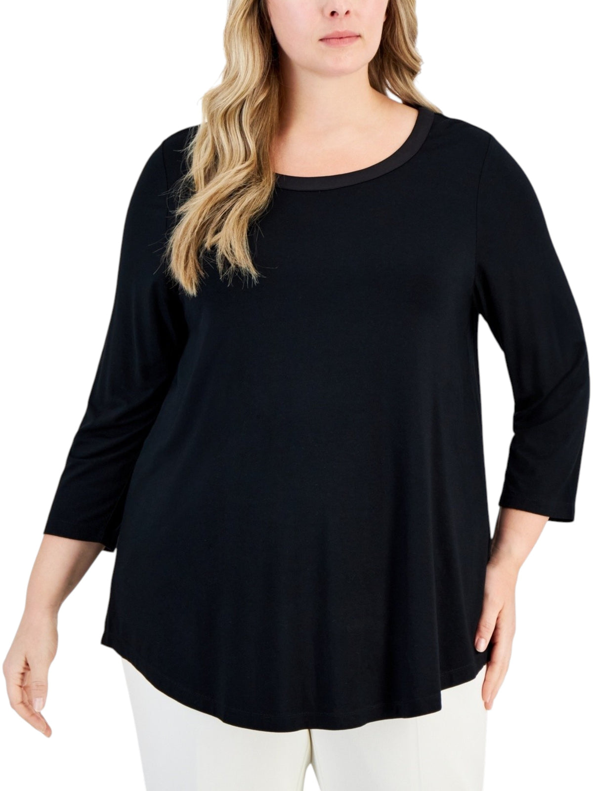 Image for Women's Plain Top,Black