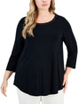 Image for Women's Plain Top,Black
