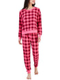Image for Women's Printed Sleepwear Set 2 Pieces,Pink