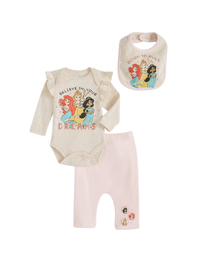 Image for Kids Girl's Printed Set 3Pieces,Beige