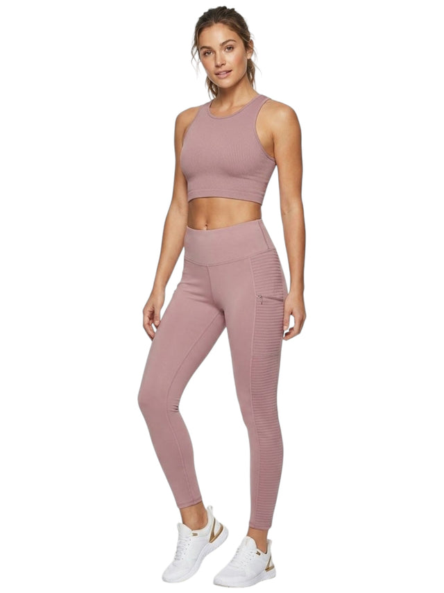 Image for Women's Plain Sport Legging,Light Pink