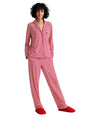 Image for Women's Striped Sleepwear Set 2 Pieces,Red