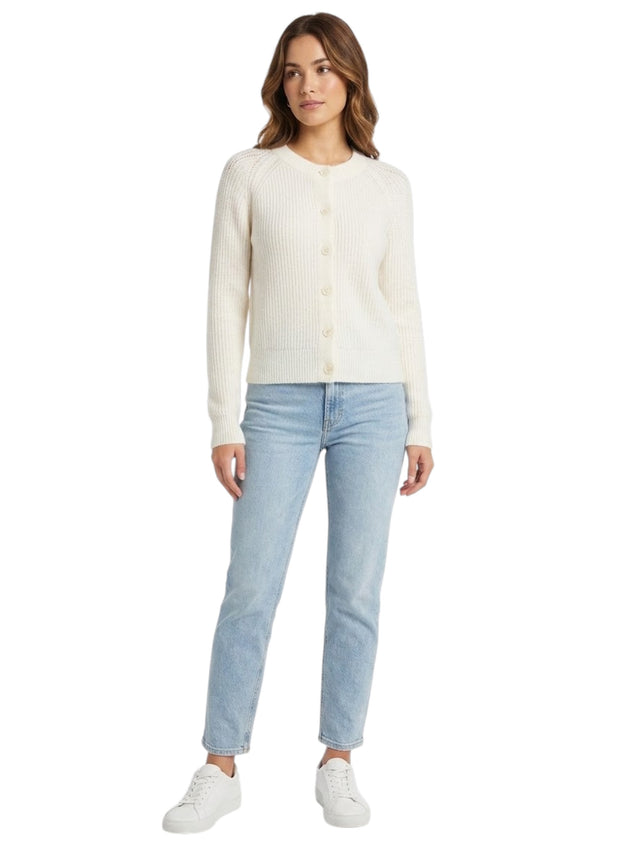 Image for Women's Knitted Cardigan,White