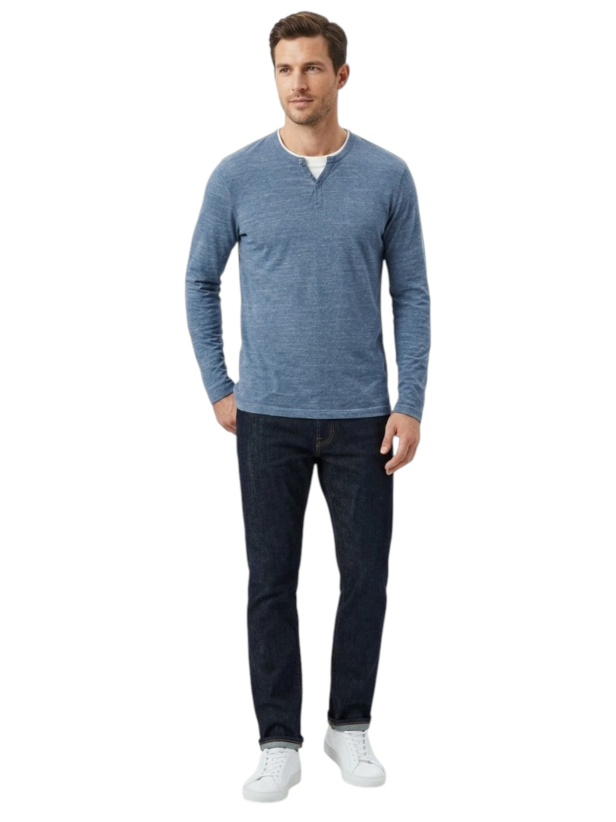 Image for Men's Plain Top,Navy