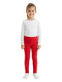 Image for Kids Girl's Textured Pants,Red