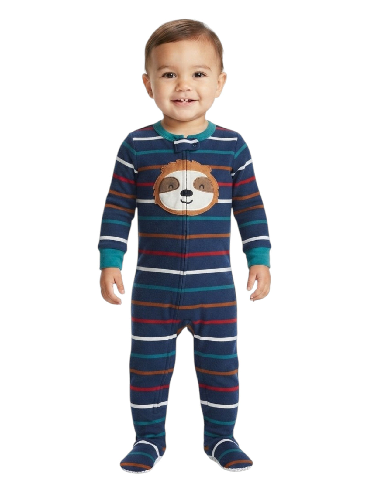 Image for Kids Boy's Striped Jumpsuit,Navy
