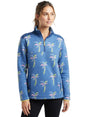 Image for Women's Printed Sweater,Blue