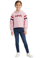 Image for Kids Girl's Brand Logo Printed Hoodies,Light Mauve