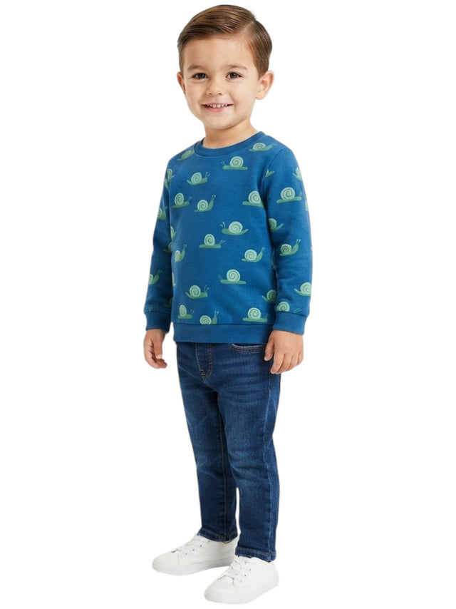 Image for Kids Boy's Printed Top,Blue