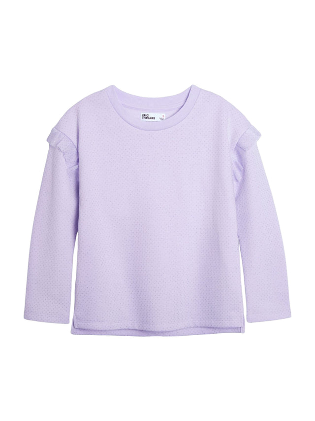 Image for Kids Girl's Glitter Top,Light Mauve