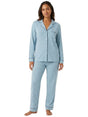 Image for Women's Printed Sleepwear Top,Dusty Blue