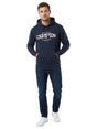 Image for Men's Brand Logo Printed Hoodies,Navy