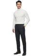 Image for Men's Plain Solid Sweaters,White
