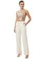 Image for Women's Embellished Sequin Top,Gold