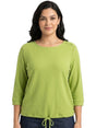Image for Women's Textured Top,Green
