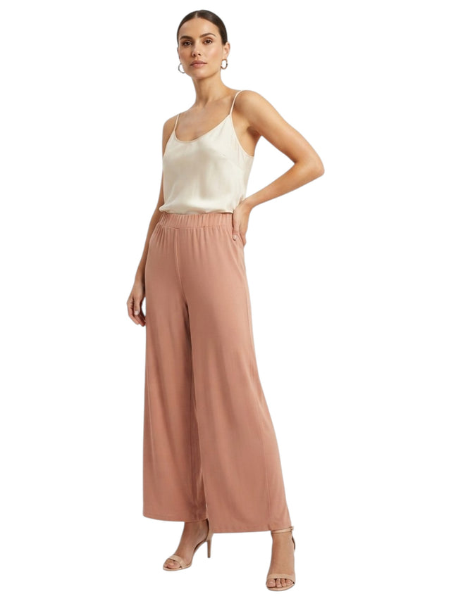 Image for Women's Plain Pants,Camel