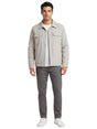 Image for Men's faux suede jacket,Light Beige