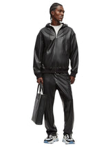 Image for Men's Leather Jacket Simple,Black