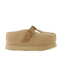 Image for Women's Textured Hi Clog Slippers,Beige