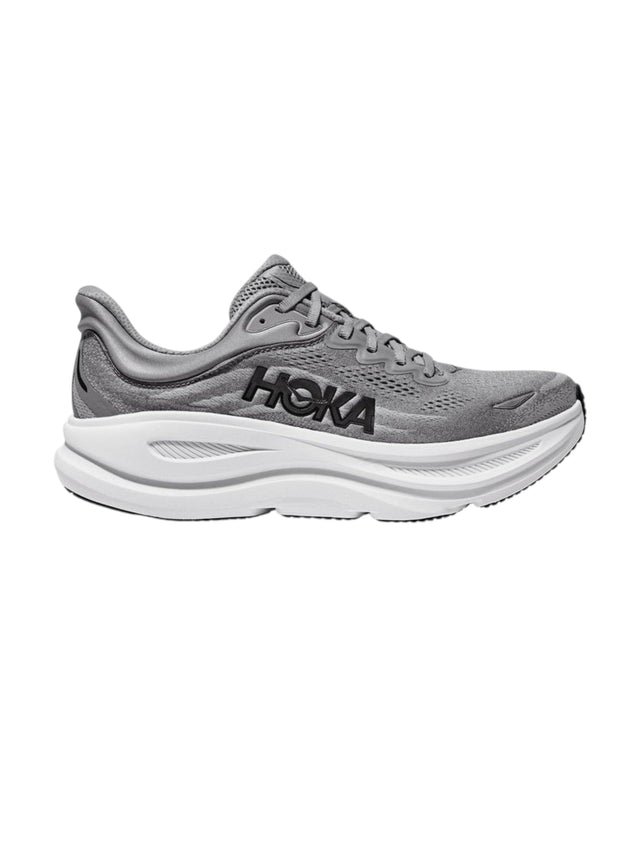 Image for  Bondi 9 Running Men's Logo Patched Shoes,Grey