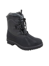 Image for Women's Plain Brisky Winter Ankle Boots With Faux Fur Inside,Black