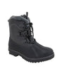 Image for Women's Plain Brisky Winter Ankle Boots With Faux Fur Inside,Black