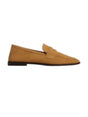 Image for Women's Textured Penny Loafers Shoes,Light Brown